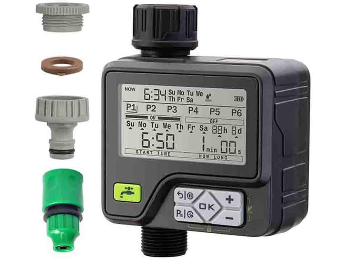 Temporizador Automático Para Irrigação, Com Visor Lcd, Controlador De
