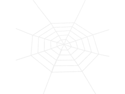 1 Peça de Decoração de Teia de Aranha para Decoração de Halloween ALLINLESS