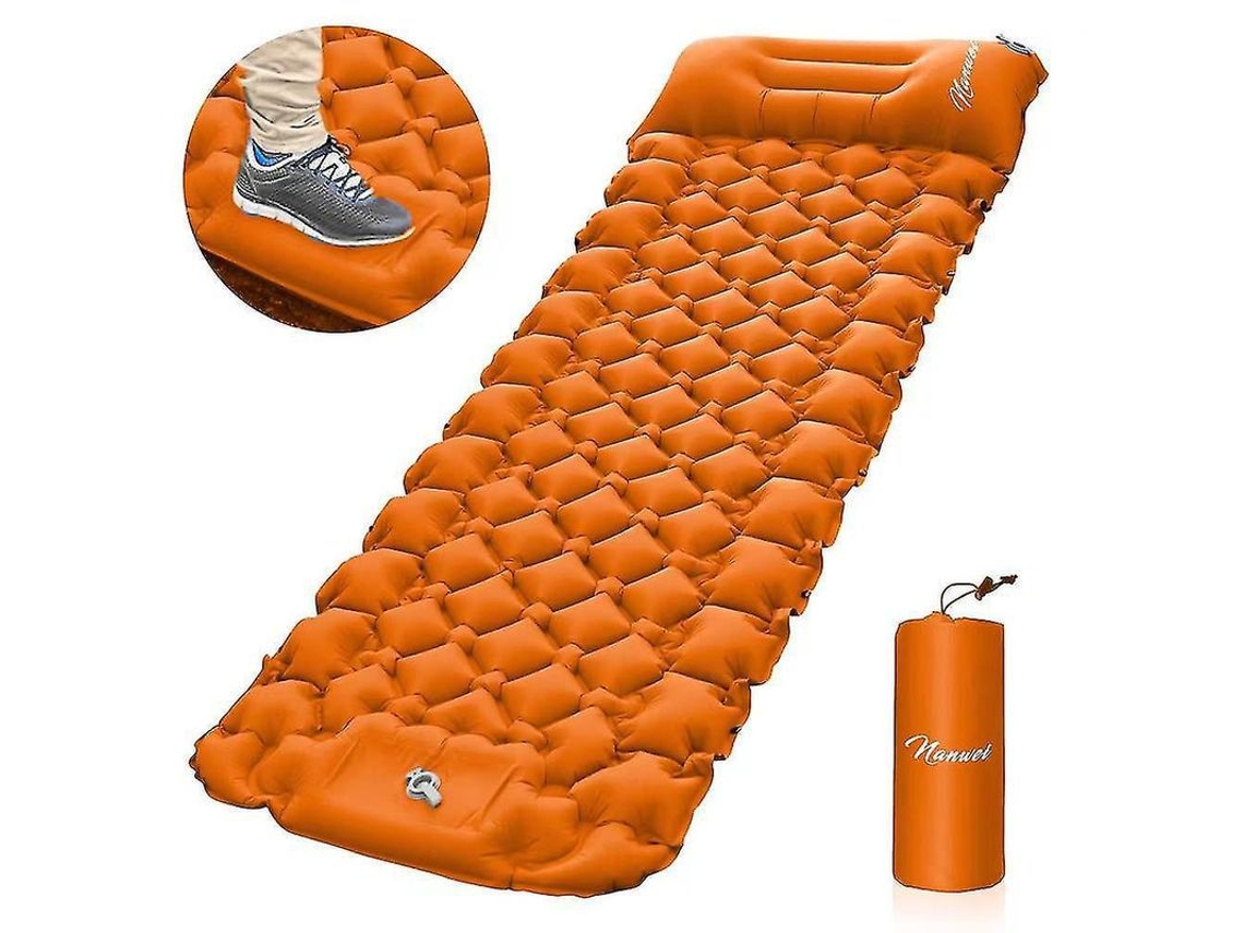 Colchón Autoinflável Ultraligero, Impermeável, para Camping, com 3.5