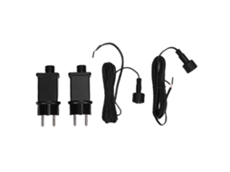 Substitua o adaptador de inflação de jardim (12 V 1 A com cabo de extensão de 3 metros, plugue de inflação à prova d'água)