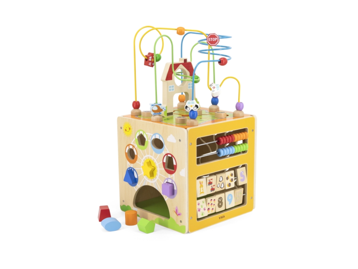 Caixa de brinquedos 5 em 1 Viga