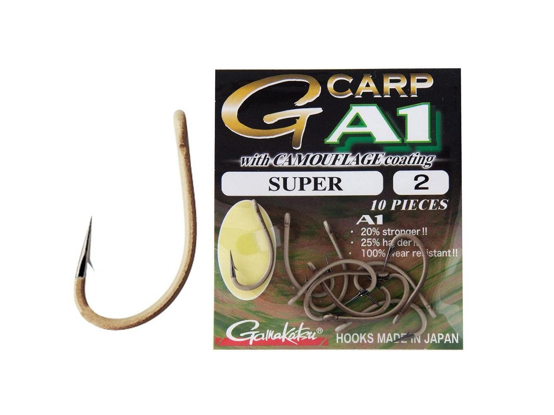 Pacote de 10 Ganchos GAMAKATSU Super Cc