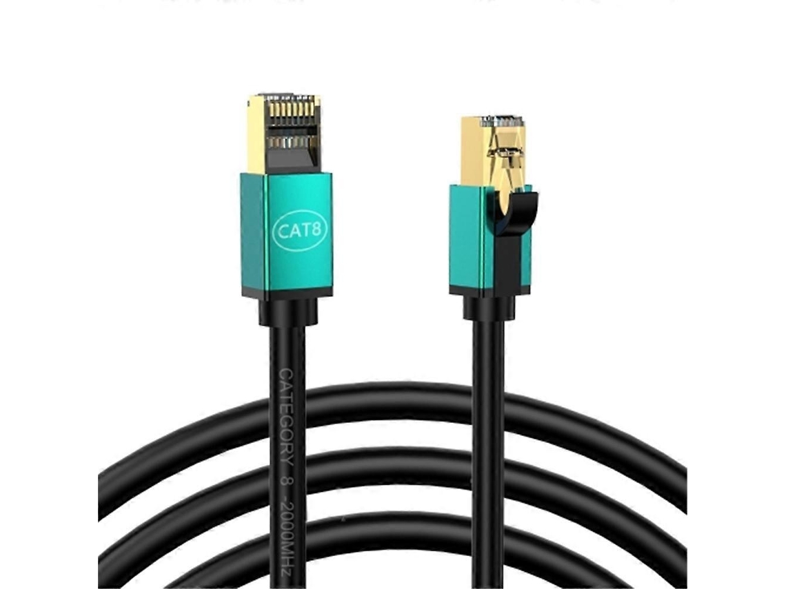 Lurelia Cabo Ethernet Cat8 Rj45 40 Gbps 2000 Mhz 10 M Blindado Multicolorido Para Gaming