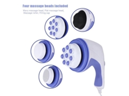 Massageador Elétrico - Anticelulite - Emagrecimento Corporal Com Cabeça 4 Eu Plug - LRFXRN-C0188
