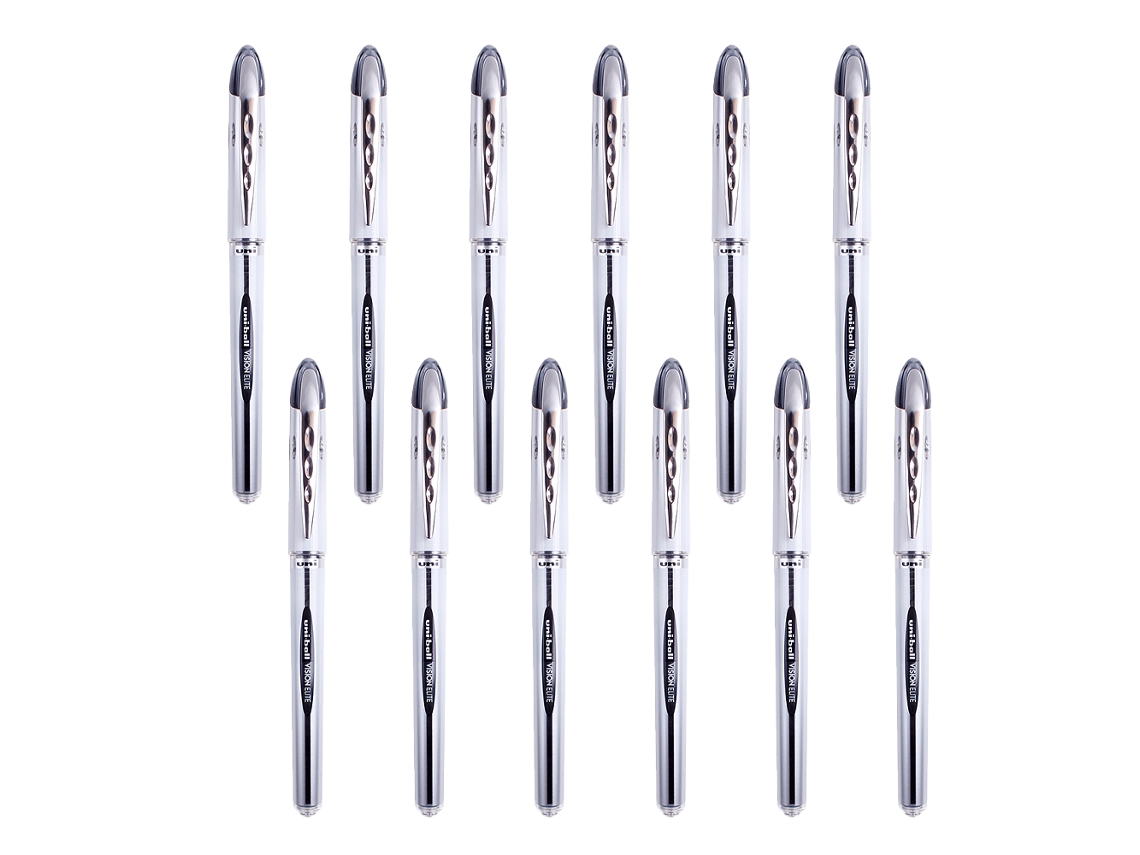 Caneta de Gel Líquido Reta para Estudantes com Caneta de Água de Escritório de Grande Capacidade para Exame Shape2