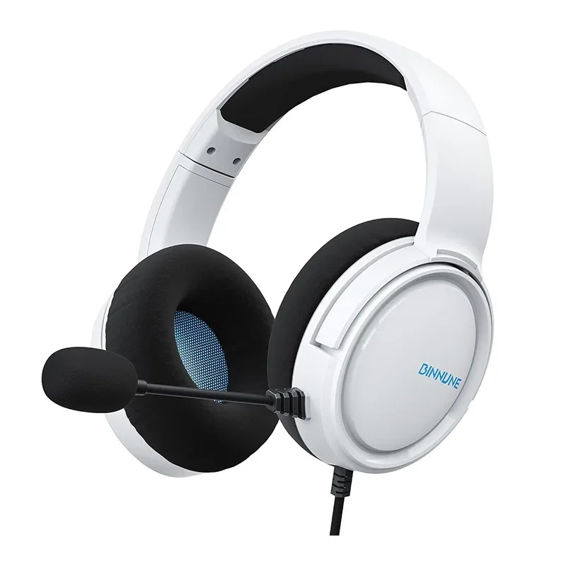 (branco) Fone De Ouvido Gamer Com Fio E Microfone, Compatível Com Xbox/ps4/ps5/pc