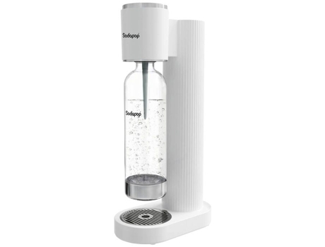 Gasificador Sodapop White Cooper Com 1 Garrafa Pet