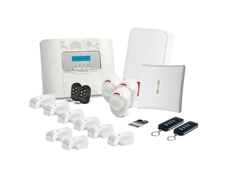 Kit de Alarme 9 Ip Powermaster 30 Alarme Residencial Sem Fios