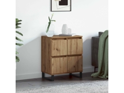 Vidaxl Buffet Carvalho Artesanal 60 X 35 X 70 Cm