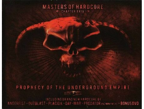 Cd Masters Of Hardcore Chapter Xxiv - Prophecy Of The Underground Empire Masters Of Hardcore