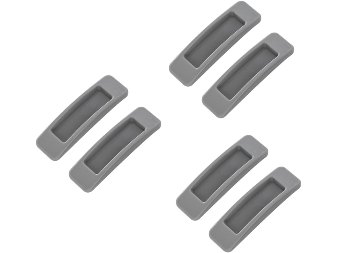 Jojofuny Conjunto De 6 Puxadores Para Portas Guarda Roupa, Para Portas De Correr Com Janelas Vidro, Puxador Auxiliar