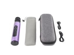 Microfone Karaoke Bluetooth Sem Fio LAXISCREED