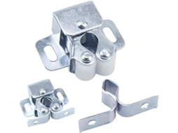 Conjunto De 12-fechos Duplos Rolo Em Aço Inoxidável Para Armários E Guarda Roupas Com Abertura Suave Consistente Das