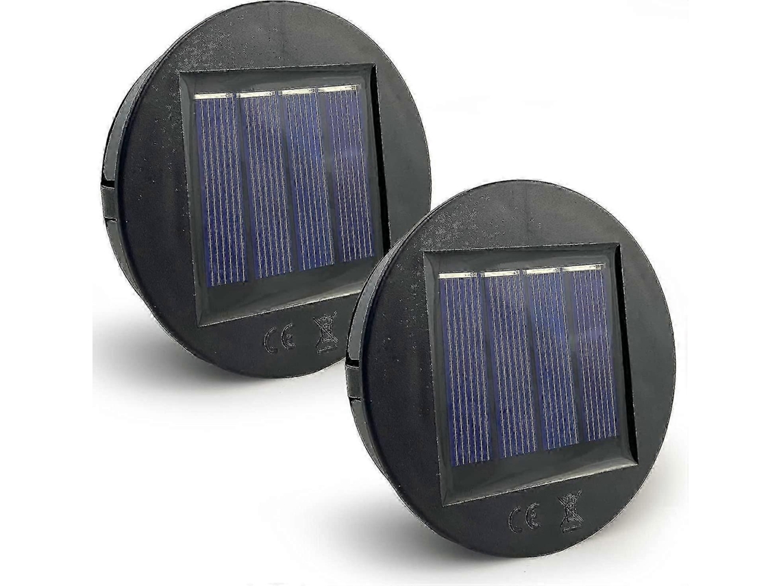 Kit com 2 Peças de Reposição para Luminária Solar 8cm AQUAFORGE