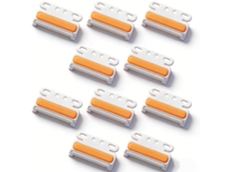 Luz De Sinalização Lateral Sanwan 24v Led Para Caminhões, À Prova D Água, Âmbar E Branca, 42 Leds, 2 Modos De Iluminação