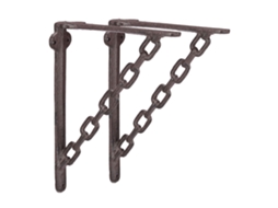 Suporte Para Prateleira, 2 Peças, Ferro Fundido