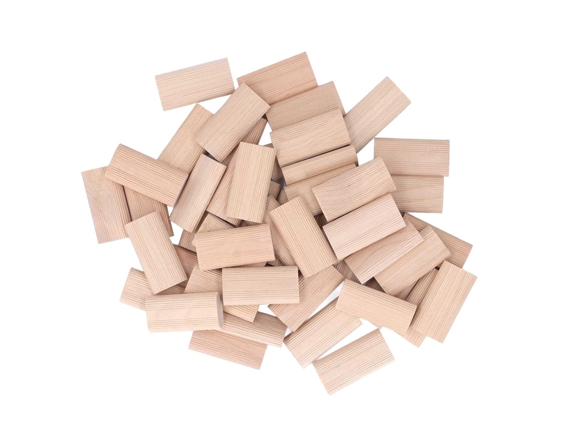 Conjunto De 50 Batentes Madeira, Plugues Inserção Para Móveis,