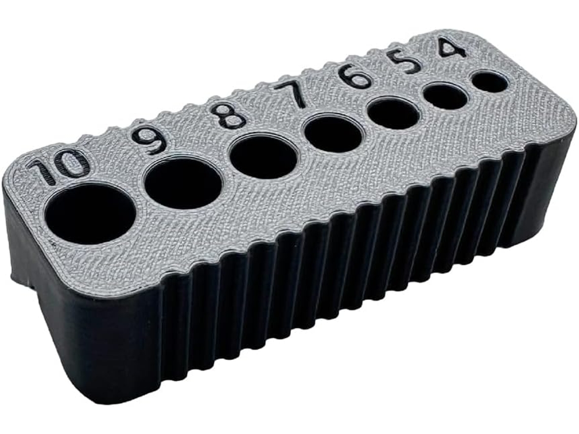 Guia De Vertical 90 Graus, Design Métrico Para Brocas 4 Mm A 10 Gabarito Incluído