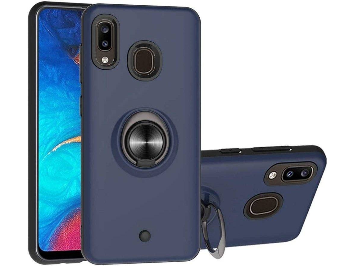 Capa Samsung Galaxy A20 HONGWE. Robusta Azul