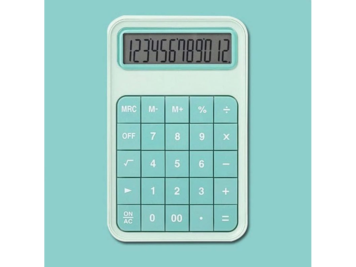2026 calculadora Portátil de Oficina Fashion Multifunção com Tela Grande e 12 Dígitos