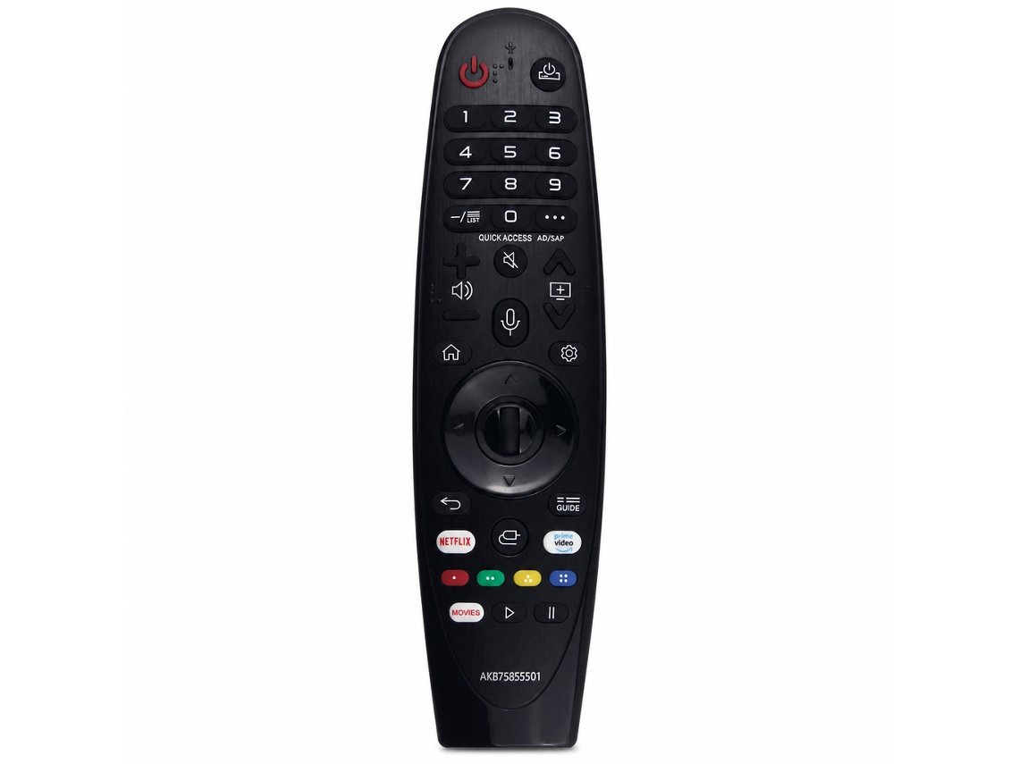 Comando À Distância Infravermelho Para Tv Compatível Com Lg An-mr20ga Akb75855501, Sem Configuração_dae