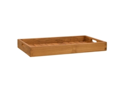 Serving Tray, Serving Trays Vidaxl Marrom Teca (60 X 35 Cm)