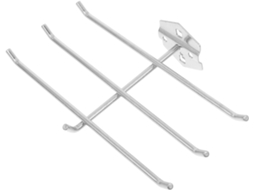 Ganchos De Metal Para Braços Painel Perfurado, Suporte Ferramentas E A