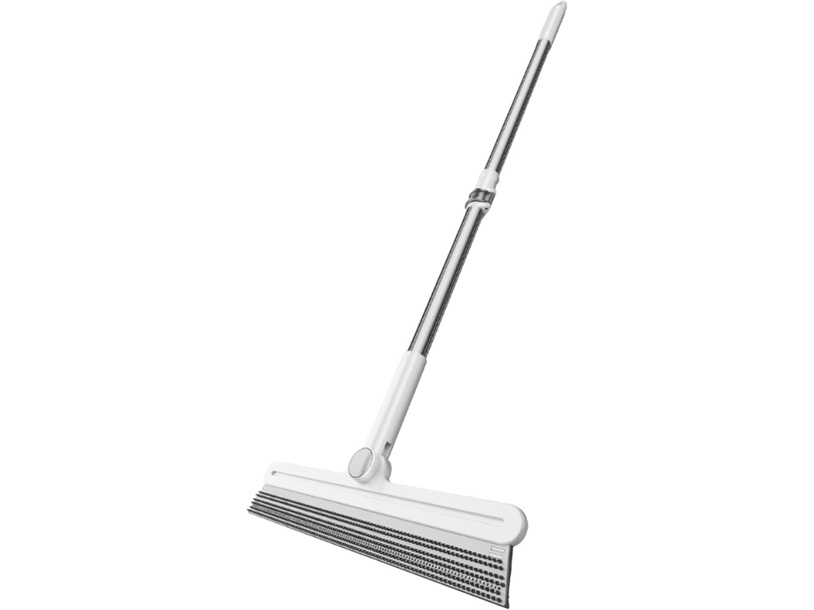 Bocal Chão Vassoura De Silicone 2em 1de 40cm 15, 75 Polegadas Pelos De Animais