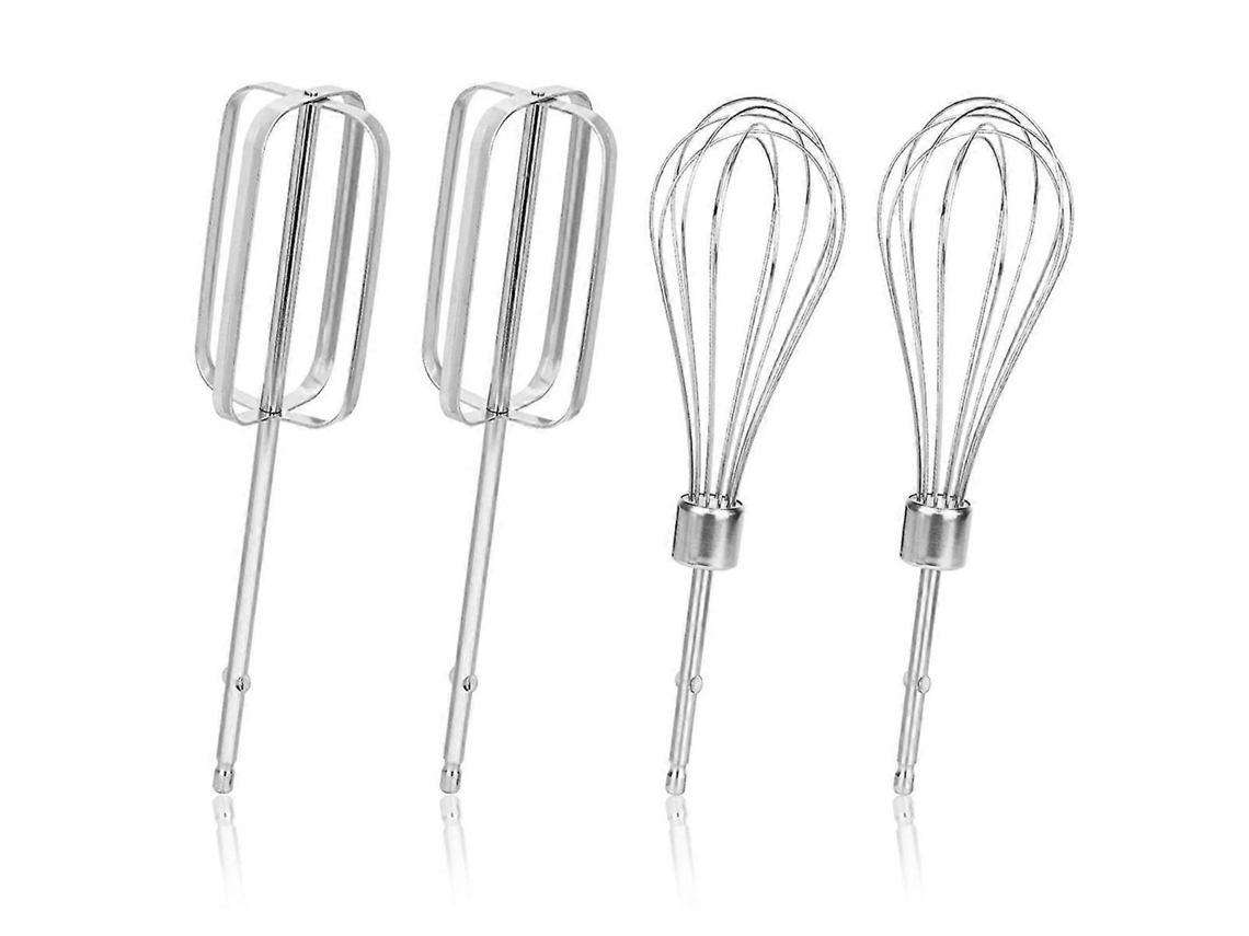 Conjunto De 4 Batedores De Mão Para Batedeira Manual, 2 Estilos De Batedores Mão Em Aço Inoxidável Para Batedeira Manual 6268