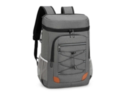 Mochila Térmica Leve E Isolante À Prova De Vazamentos, Ideal Para Camping, Caminhadas E Pesca (cinza)