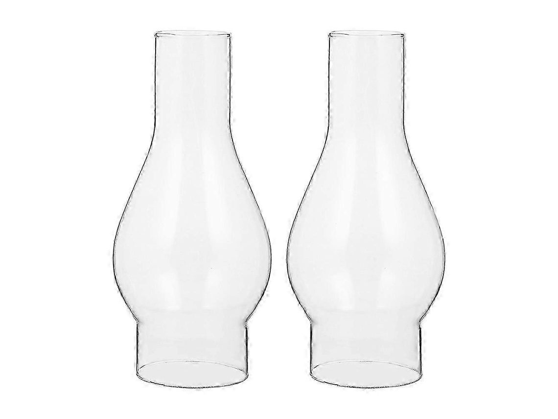Peças De Cúpula Vidro Transparente Delicada Para Lâmpada Querosene.-aquaforge