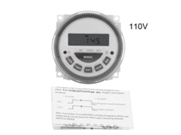 Temporizador Digital Primerox Programável Semanal 16a 110v Tm 619h com Relé de Tempo