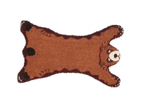 Tapete Animal Em Fibras De Coco Interior Exterior Urso Best For Boots