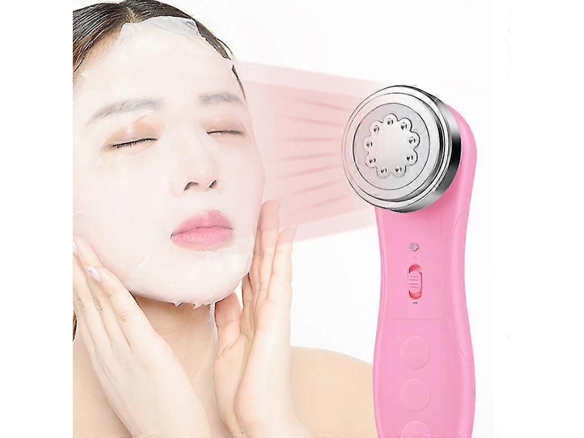 Masajeador Facial Multifuncional Ion Aparato de Belleza Ultrassônico Iontoforese GOKOCO
