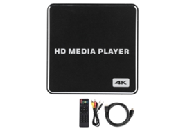 Reprodutor Multimedia Usb Mini 4k Hd, Hdmi 2.0 | S/MARCA