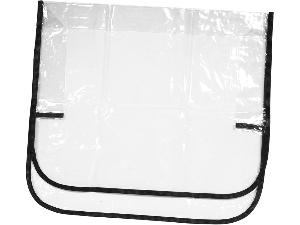 Capas Transparentes em Pvc para Encosto de Cadeiras de Salão, Capas Protetoras Universaiss À Descoloração para Salões CHABERLU