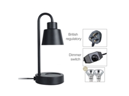 Laxiscreed Vela Aromática Obsidian Black Para Queimador De Cera, Aromaterapia E Iluminação Romântica