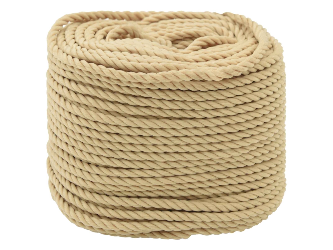 Vidaxl Corda De Barco 0.5 Mm 50 M Natural
