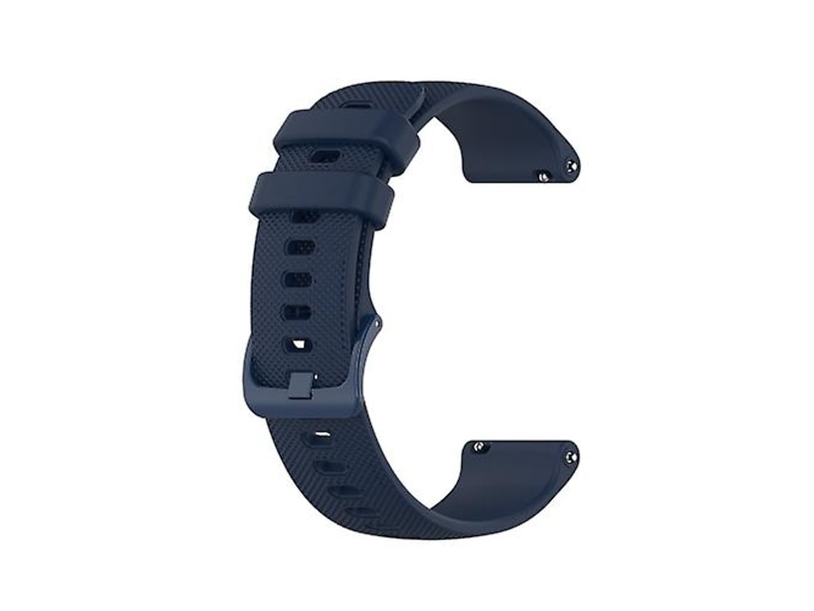Pulseira De Relógio Lurelia Para Garmin Vivoactive 3 Silicone Azul
