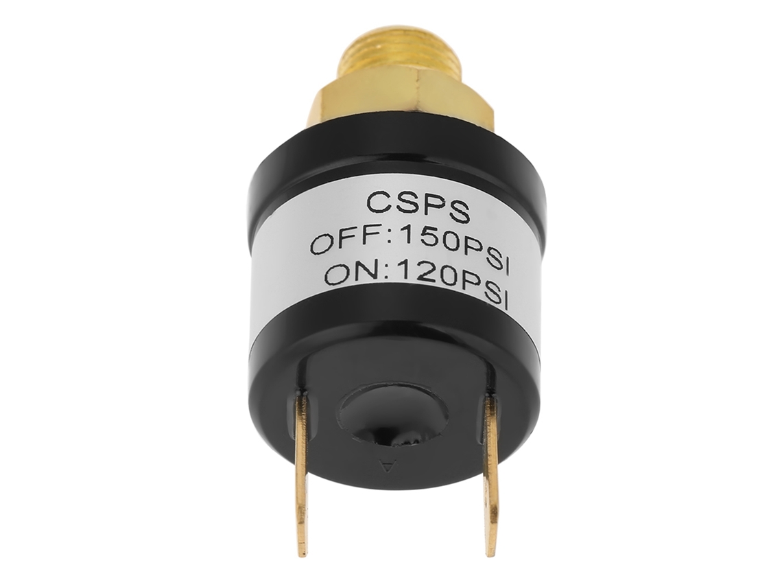 Laxiscreed Interruptor De Pressão Para Compressora De Ar 120-150psi Com Interface Npt 1/8"