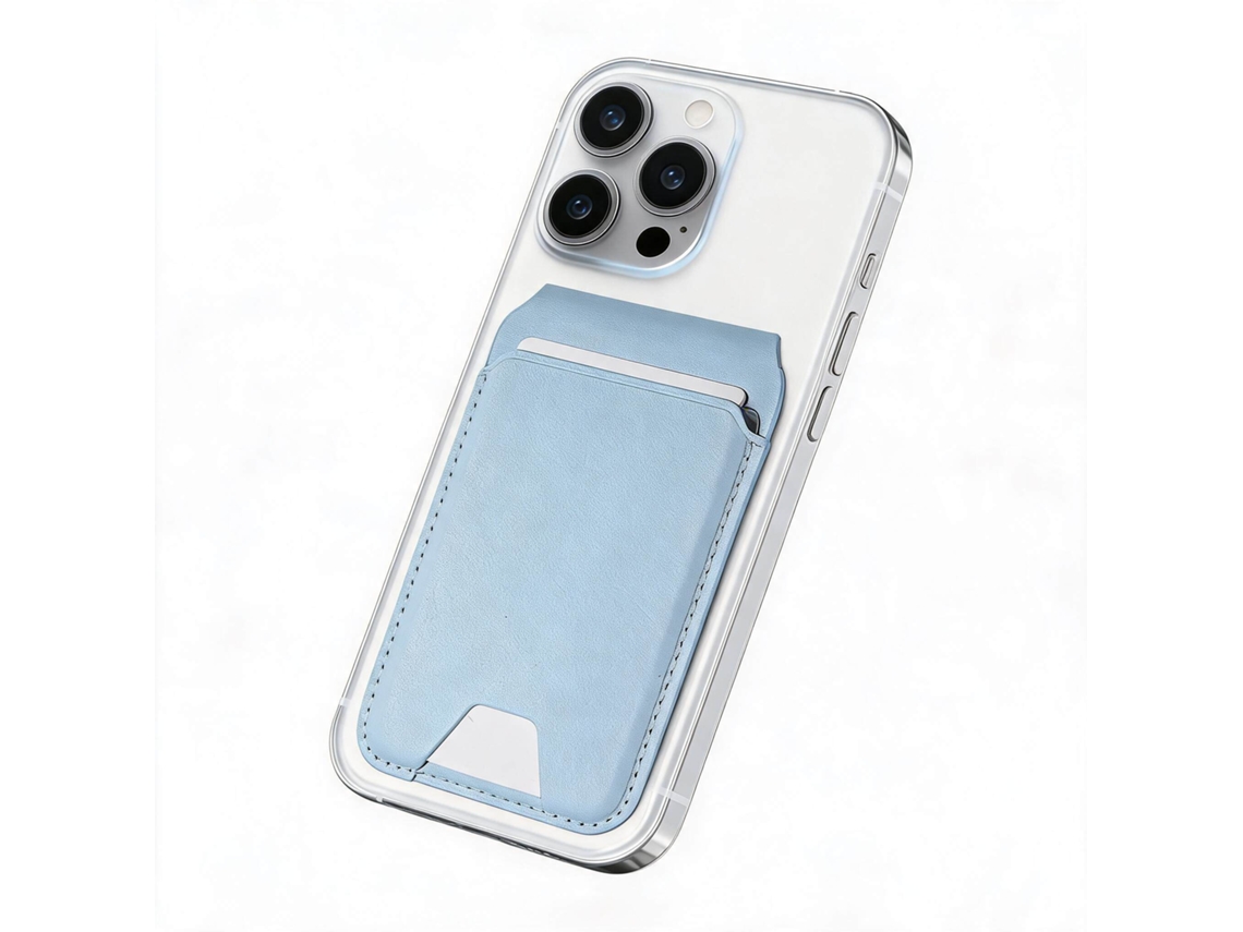 Carteira Magsafe HENTEN HOME para iPhone 17/16/15/14/13/12, vermelha