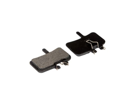 Par de pastilhas de travão de bicicleta semi-metálicas com 1 pano de limpeza de disco FIBRAX Hayes-Promax