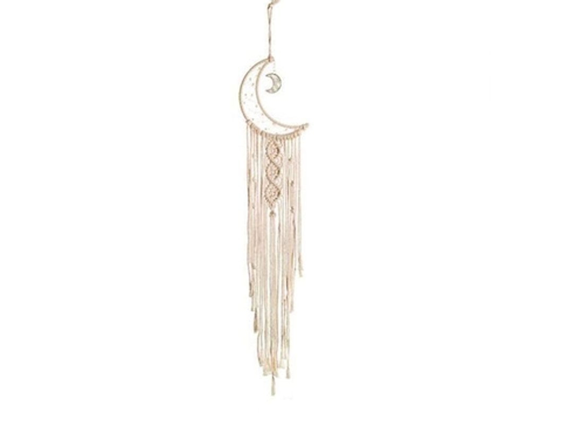 Caçador De Sonhos Lunares, Decoração De Casa Boêmia, Presente Para Mamãe, Decoração De Quarto Ecológica
