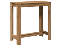 Mesa de Bar Derivados de Madeira Carvalho Artisiano MAISON EXCLUSIVE (102x50x103,5 cm)