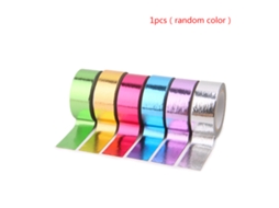 Fita Adesiva Holográfica Prismática Com Glitter Para Decoração De Ginástica Rítmica, Anéis E Bastões Para Scrapbooking, Ideal Para Projetos Diy.