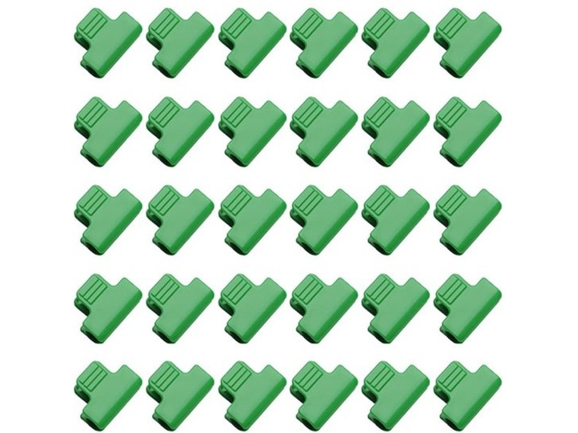 Klemmen Para Vasos 30 Unidades - Pés Antideslizantes Para Vasos De Jardim - Pp Plástico - Forte E Durável - Fácil De Usar - Função De Fixação - Klem P
