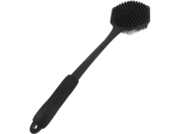 Escova De Banho Silicone Beaupretty Com Cabo Alongado, Lavagem Confortável Da Cabeça E Do Corpo, Escova De Banho