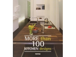 Livro More Than 100 Kitchen Designs (Espanhol)