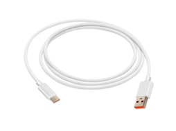 3mk Cabo USB Carregamento rápido de 60 W, 1,2 m Branco