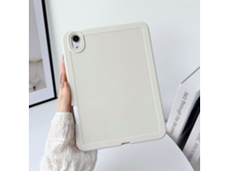 Caneta Stylus Para Tablet Lurelia, Compatível Com Ipad 10 2022 (10,9", Branco, Silicone, Fixação Magnética, Proteção Antiquedas